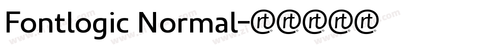Fontlogic Normal字体转换